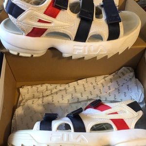 Fila sandals